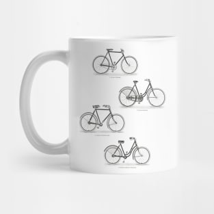 Vintage Bike Collection Mug